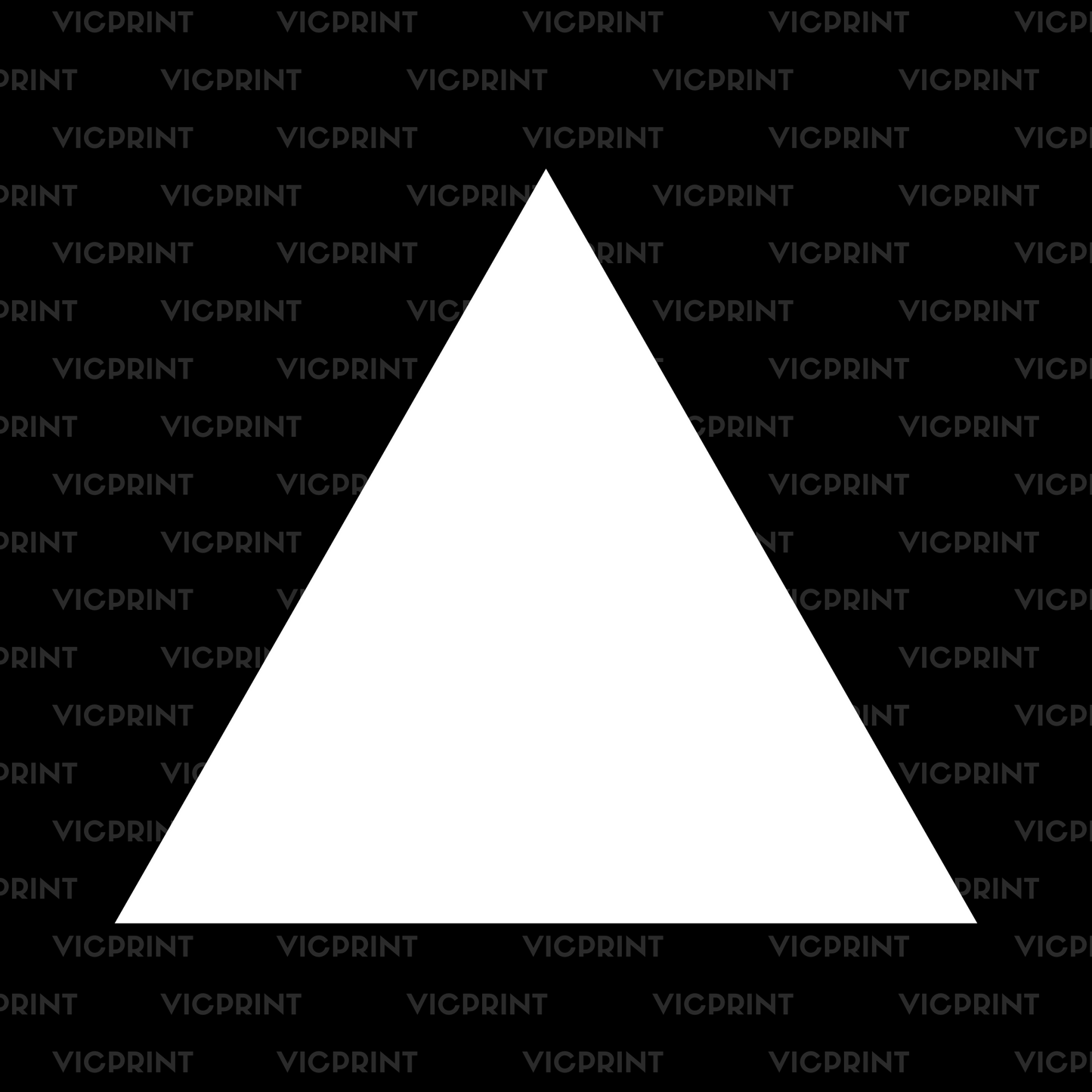 Sticker Forma de triangulo
