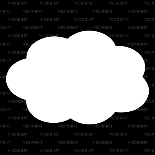 Sticker Forma de nube